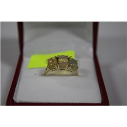 #49 10 KT GOLD OPAL RING