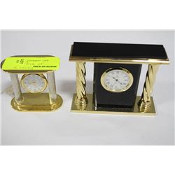 PAIR OF ESTATE CELEBRITY CLOCKS