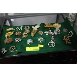 ESTATE BROOCH COLLECTION