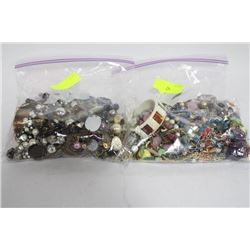 BAG OF ESTATE JEWELLERY X2