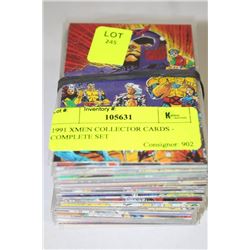 1991 XMEN COLLECTOR CARDS - COMPLETE SET