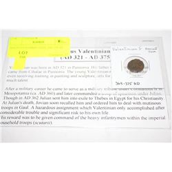 ANCIENT ROMAN COIN 354-375 VF