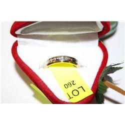 GOLD PLATED FOREVER LOVE RING