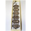 Image 1 : 1920S PEWTER/SILVER EIFFEL TOWER BRACELET