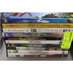 PK OF 10 DVD'S AS THEY COME