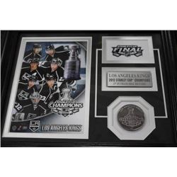 LA KINGS 2012 CUP CHAMPIONS FRAMED COIN