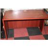 Image 1 : CHERRY LAMINATE OFFICE DESK