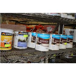 SHELF 10-10 CANS WHITE CEILING HI-HIDE AND
