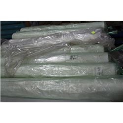 8 ROLLS OF 177' POLYETHYLENE