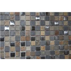 4176M 23SQ/FT 12X12 MOSAIC TILES X23