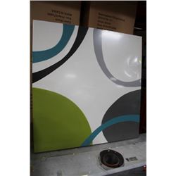 GREEN/WHITE LARGE PICTURE