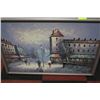 Image 1 : FRAMED CANVAS OIL PAINTING
