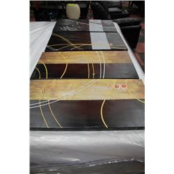 GROUP OF 4 WALL ART HANGINGS