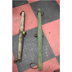 2 VINTAGE HORSE YOLKS