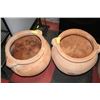 Image 1 : LARGE PAIR OF TERRA COTTA PLANTERS