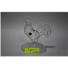 Image 1 : FRENCH GENUINE LEAD CRYSTAL ROOSTER ORNAMENT