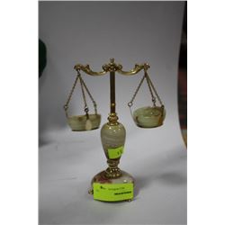 MARBLE SCALE ORNAMENT