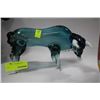 Image 1 : BLUE ART GLASS BULL