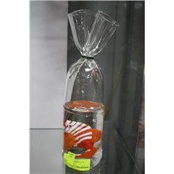 ART GLASS FISH ORNAMENT