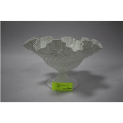 HOBNAIL MILK GLASS BOWL