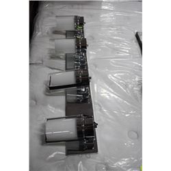 CHROME LIGHT FIXTURE