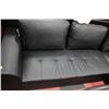 Image 2 : NEW BLACK LEATHER L SHAPE SECTIONAL
