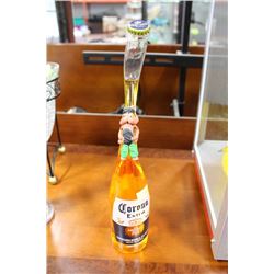 CORONA STRETCHED GLASS BOTTLE