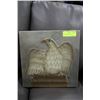 Image 1 : SILVER & GOLD TONED EAGLE WALL HANGING