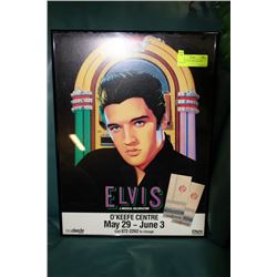 ELVIS PICTURE WITH CONCERT TICKETS