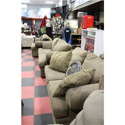 3 PIECE OVERSIZED COUCH SET INCLUDES 2 OVERSIZED