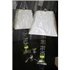 Image 1 : CRYSTAL LIVING ROOM LAMPS WITH SHADES