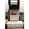 Image 1 : 2 SHELVES W TV STAND/ SIDEBOARD ETC