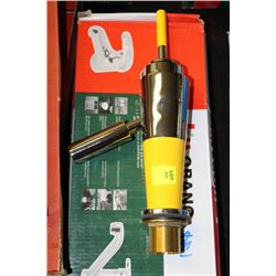 2157 YELLOW AND CHROME BATHROOM FAUCET