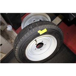 SPARE TIRE WITH ADDITIONAL RIM