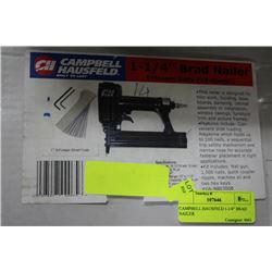 CAMPBELL HAUSFELD 1-1/4" BRAD NAILER