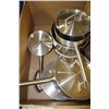 Image 1 : BOX OF J.A. HENKLES STAINLESS STEEL COOKEWARE