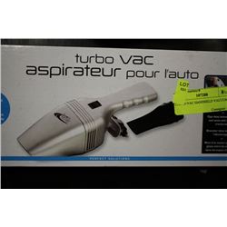 TURBO-VAC HANDHELD VACUUM
