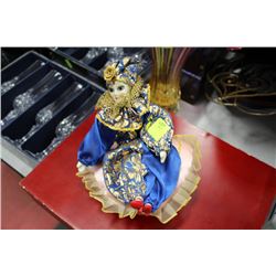 PORCELAIN DOLL MUSICAL ORNAMENT