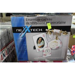 NEXXTECH PORCELAIN TELEPHONE SET(NEW)