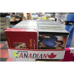 BOXES OF ASSORTED CD'S X3
