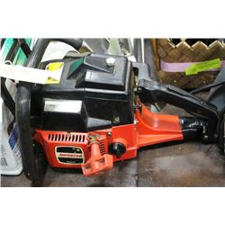 JONSERED CHAINSAW WITH OIL, SWEDISH