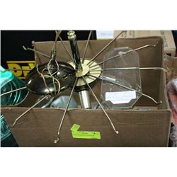 BEVELLED GLASS CHANDALIER