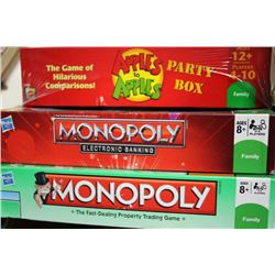 BUNDLE OF BOARD GAMES