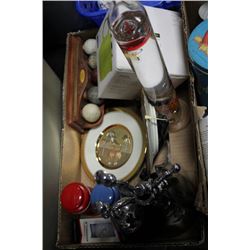 BOX OF HOUSEHOLD AND COLLECTIBLES