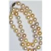 Image 2 : 14K WHITE GOLD CLASP FRESHWATER PEARL NECKLACE