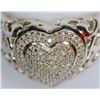 Image 2 : STERLING SILVER DIAMOND(0.25CT) RING