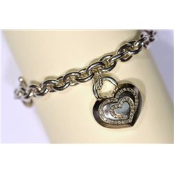 STERLING SILVER DIAMOND(0.3CT) BRACELET