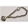 Image 3 : STERLING SILVER DIAMOND(0.3CT) BRACELET