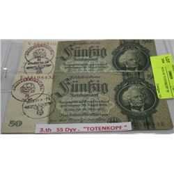 3RD DIVISION SS 'TOTENKOPF' 50 MARK X2