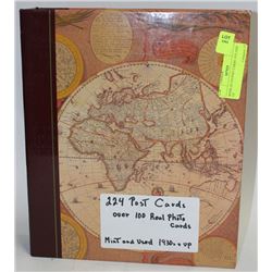 BOOK OF 224 POST CARDS 1930 AND UP